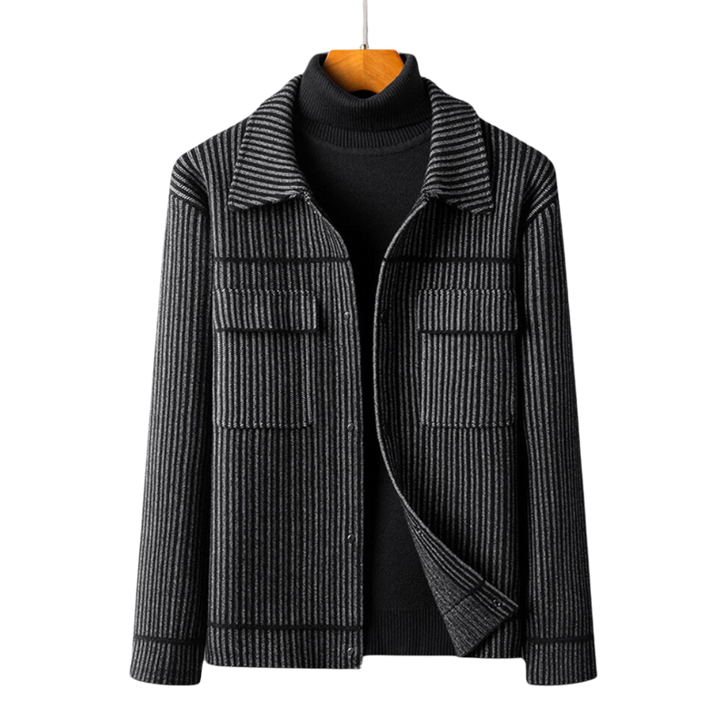 LUXO HERITAGE STRIPE KNIT