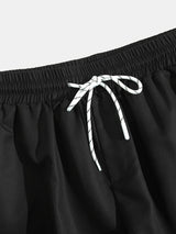 Men's Summer Striped Shirt & Shorts Set