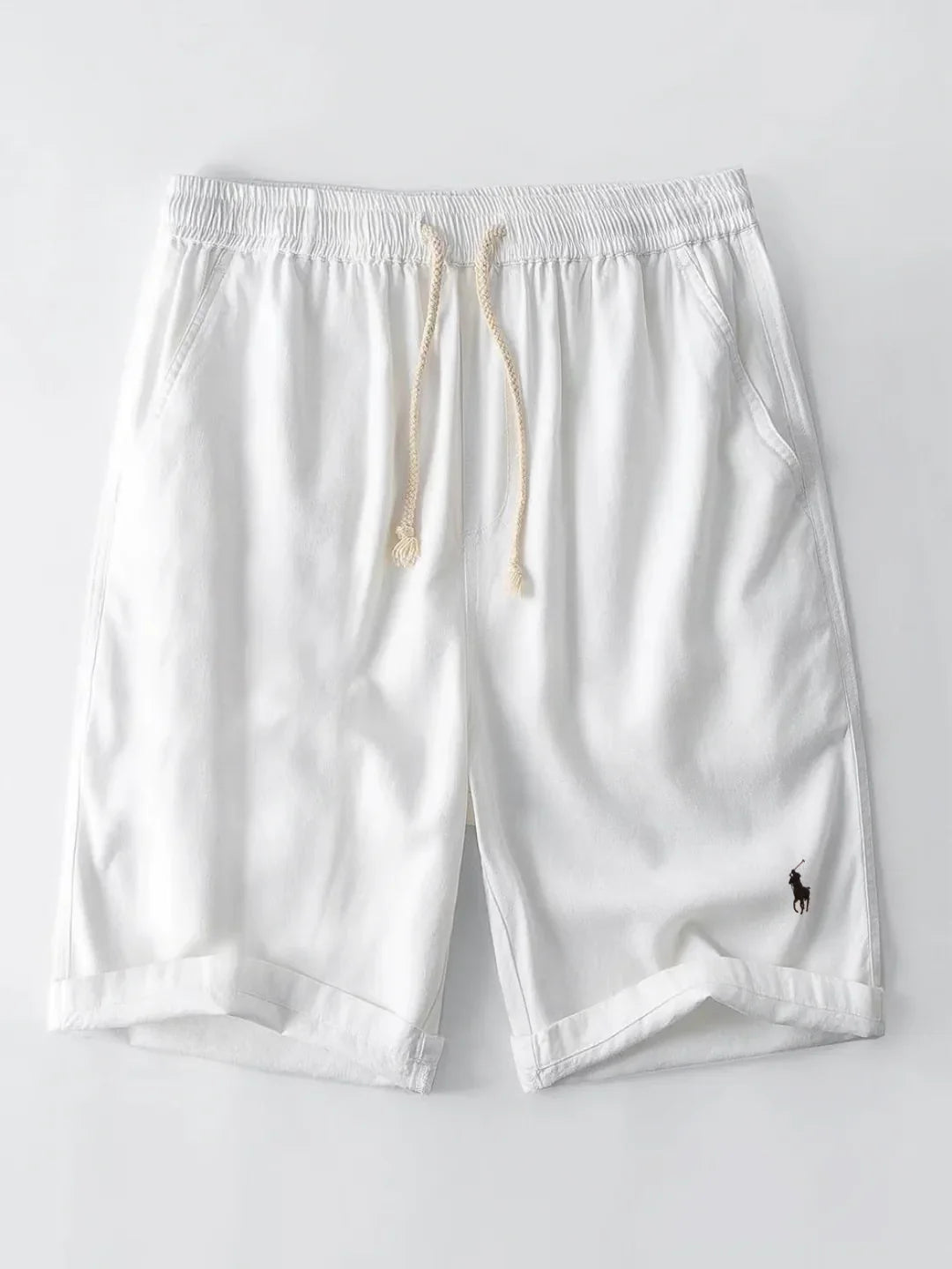 Men’s Striped Cuban Shirt & Shorts Set