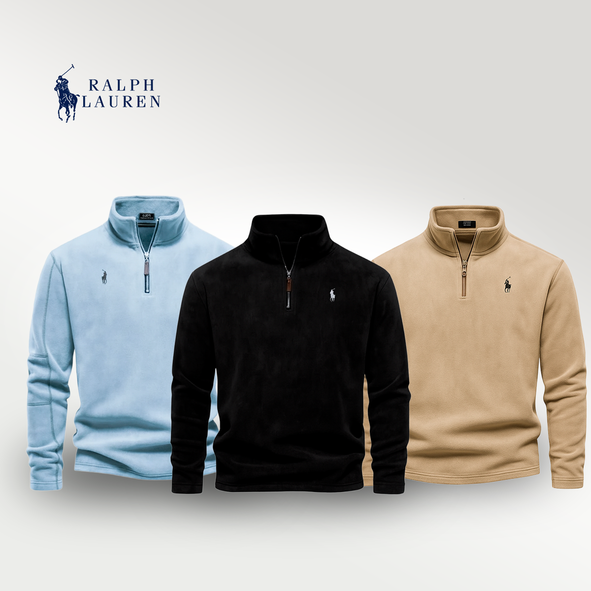 Men’s Premium Fleece Quarter-Zip Jacket