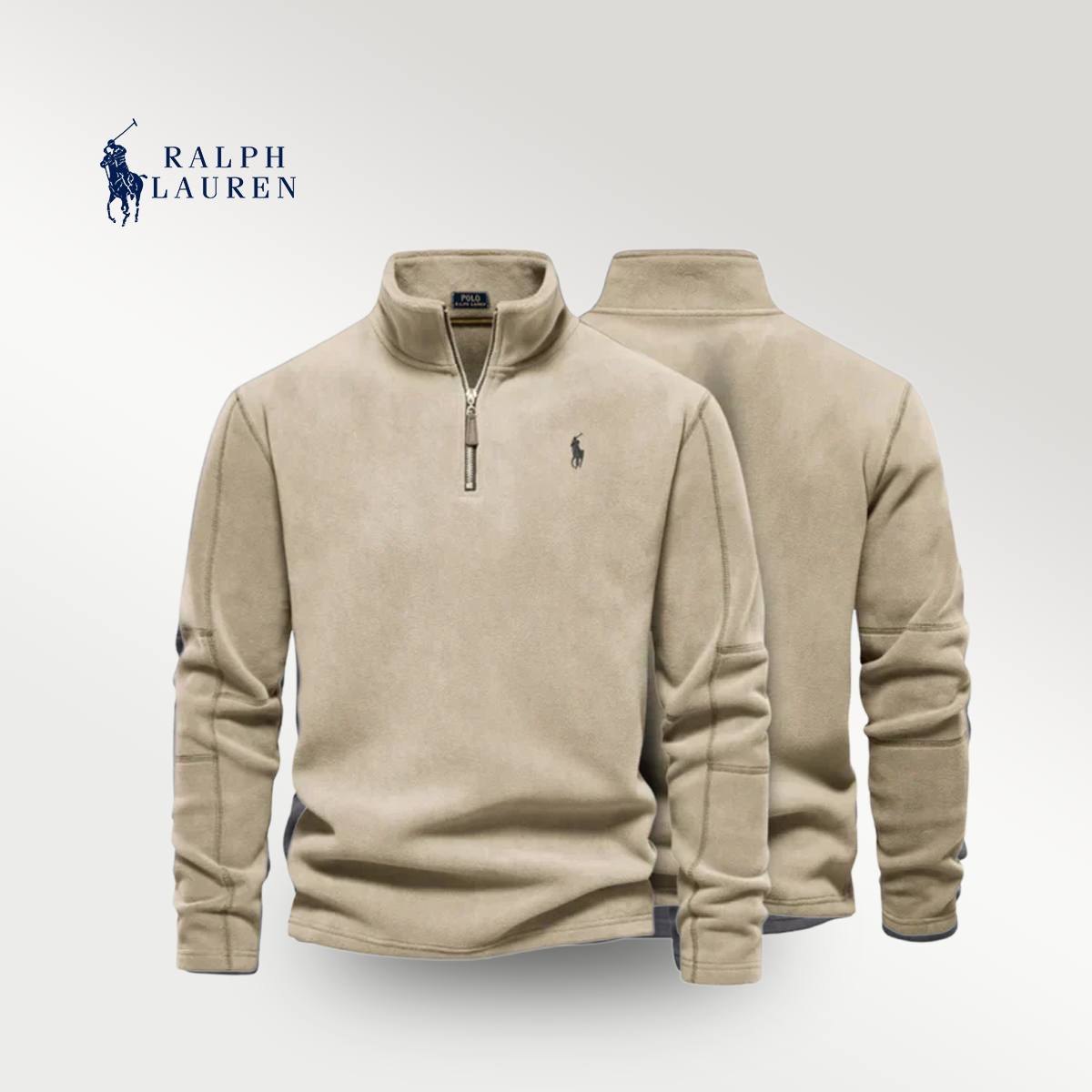 Men’s Premium Fleece Quarter-Zip Jacket