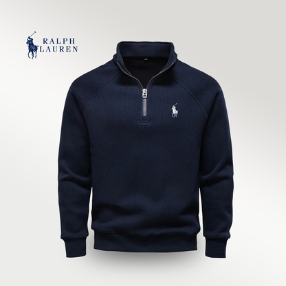 Premium Thermal Cotton Zip Sweater