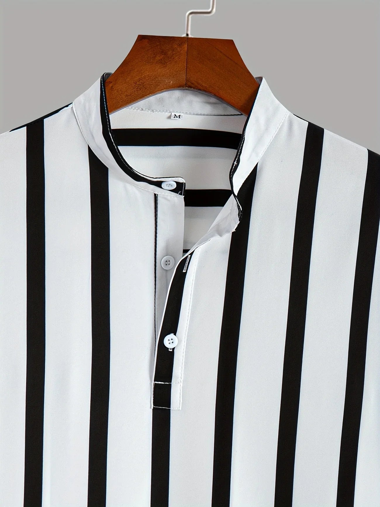 Men's Summer Striped Shirt & Shorts Set