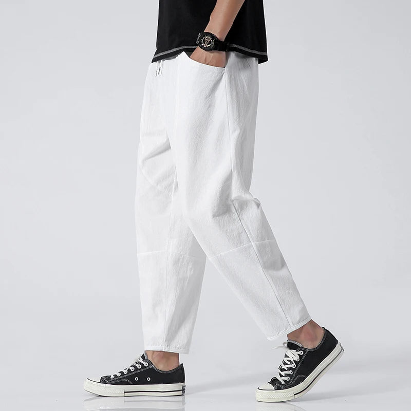 Urban Cropped Cotton Pants